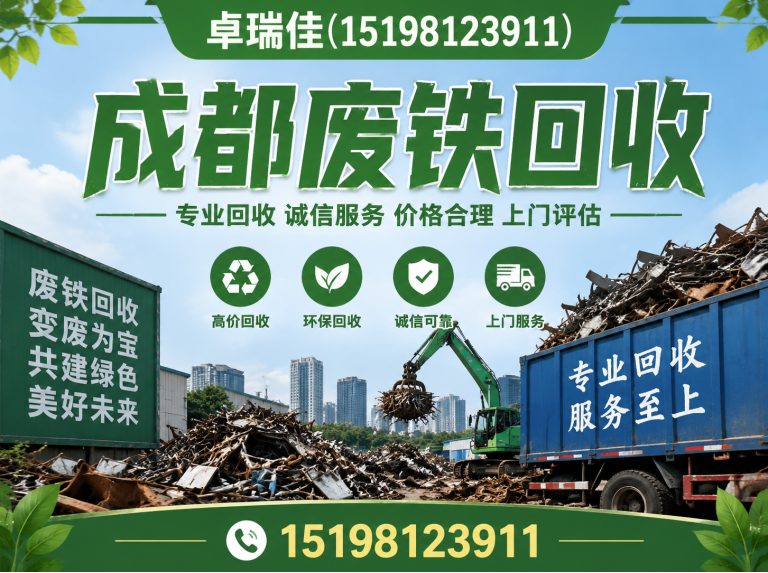温江区废旧物资回收展示图